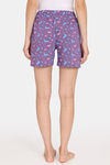 Rosaline Joy Sticks Knit Cotton Shorts (Pack of 2) - Purple Pink — thumbnail 9